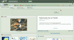 Desktop Screenshot of muttiy.deviantart.com