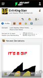 Mobile Screenshot of evil-king-stan.deviantart.com