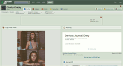 Desktop Screenshot of chucky-chacky.deviantart.com