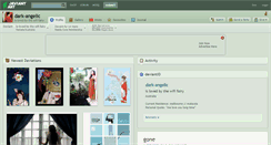 Desktop Screenshot of dark-angelic.deviantart.com