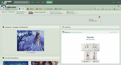 Desktop Screenshot of calie-coco.deviantart.com