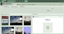 Desktop Screenshot of beyondthemind.deviantart.com