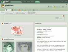 Tablet Screenshot of galadrielayn.deviantart.com