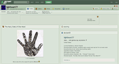 Desktop Screenshot of lightheart77.deviantart.com