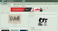 Desktop Screenshot of kaloyster.deviantart.com