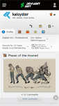Mobile Screenshot of kaloyster.deviantart.com
