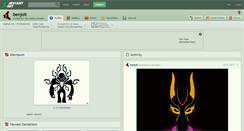 Desktop Screenshot of benjolt.deviantart.com