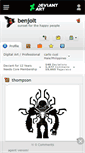 Mobile Screenshot of benjolt.deviantart.com