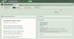 Desktop Screenshot of damnedlostsoul.deviantart.com