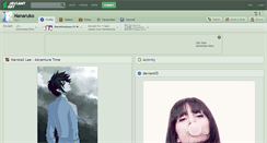 Desktop Screenshot of nanaruko.deviantart.com