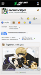 Mobile Screenshot of jackalsscalpel.deviantart.com