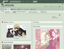 Tablet Screenshot of jackalsscalpel.deviantart.com