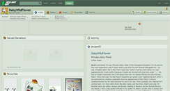 Desktop Screenshot of daisywildflower.deviantart.com