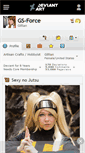 Mobile Screenshot of gs-force.deviantart.com