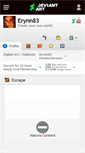Mobile Screenshot of erynn83.deviantart.com
