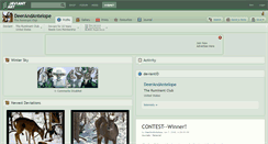 Desktop Screenshot of deerandantelope.deviantart.com