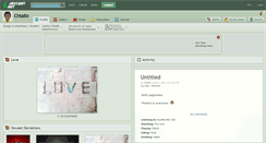 Desktop Screenshot of chtaibi.deviantart.com