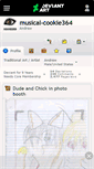 Mobile Screenshot of musical-cookie364.deviantart.com