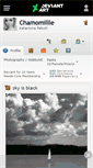 Mobile Screenshot of chamomillle.deviantart.com