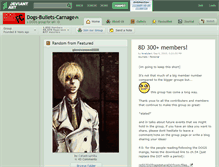 Tablet Screenshot of dogs-bullets-carnage.deviantart.com
