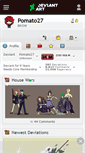 Mobile Screenshot of pomato27.deviantart.com
