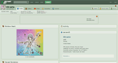 Desktop Screenshot of kik-sama.deviantart.com