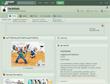 Tablet Screenshot of gerbiltails.deviantart.com