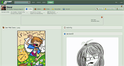 Desktop Screenshot of diorai.deviantart.com