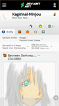 Mobile Screenshot of kagirinai-ninjou.deviantart.com