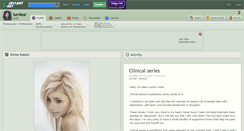 Desktop Screenshot of luvieur.deviantart.com