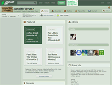 Tablet Screenshot of monolith-verses.deviantart.com