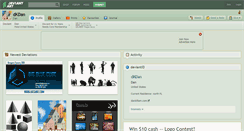 Desktop Screenshot of dkdan.deviantart.com