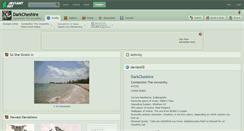 Desktop Screenshot of darkcheshire.deviantart.com