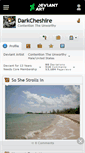 Mobile Screenshot of darkcheshire.deviantart.com