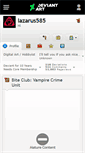 Mobile Screenshot of lazarus585.deviantart.com