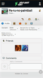 Mobile Screenshot of pa-ru-no-paintball.deviantart.com