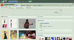 Desktop Screenshot of cookiecookie8816.deviantart.com