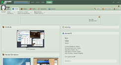 Desktop Screenshot of k-p.deviantart.com