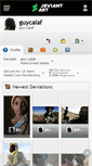 Mobile Screenshot of guycalaf.deviantart.com