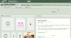 Desktop Screenshot of guardian-of-dragoon.deviantart.com