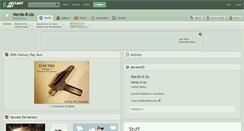 Desktop Screenshot of nerds-r-us.deviantart.com