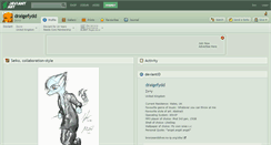 Desktop Screenshot of draigefydd.deviantart.com