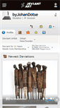 Mobile Screenshot of byjohandotse.deviantart.com