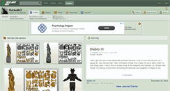 Desktop Screenshot of kuraudo3.deviantart.com