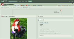 Desktop Screenshot of darkstar-indeath.deviantart.com