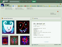 Tablet Screenshot of jtrigger.deviantart.com