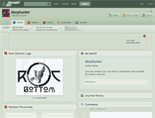 Tablet Screenshot of bboyhunter.deviantart.com