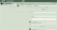 Desktop Screenshot of dancingwithdreams.deviantart.com