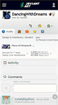Mobile Screenshot of dancingwithdreams.deviantart.com