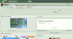 Desktop Screenshot of michio11.deviantart.com